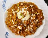 A picture of step 4 of Laapsi / Gur ka Daliya.