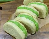 Foto langkah ke 9 dari resep ROTI KUKUS PONTIANAK selai SARIKAYA PANDAN.