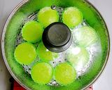 Foto langkah ke 7 dari resep Apem Kukus Tape Pandan Wijen.