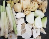 Hình bước làm 2 của món Lẩu Dê