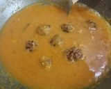 A picture of step 9 of Kofta Curry.
