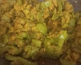 A picture of step 4 of Snake Gourd Dry Sabji.