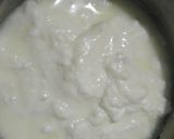 A picture of step 1 of Banana raita.