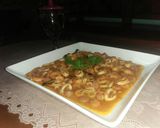 Foto langkah ke 7 dari resep Cumi Udang Sosis Pedas Manis Gealgeol.