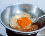 A picture of step 3 of Delicious healthy tasty persimmon and pears dry fruits halva.