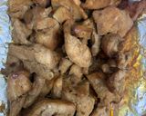 Hình bước làm 2 của món Bánh bao nướng nhân gà ngũ vị 🍗
