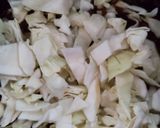Gambar langkah 10 resipi Makaroni Goreng Daging.