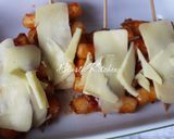 Hình bước làm 7 của món Bánh gạo cay nướng phô mai