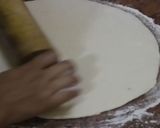 A picture of step 3 of Chicken tikka pizza | homemade | by cooking world/.