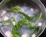 Hình bước làm 3 của món Chè khoai môn sầu riêng
