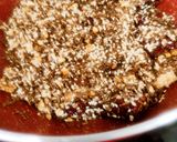 A picture of step 3 of Flax seeds and garlic chutney.