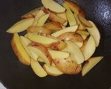 A picture of step 3 of Pan fried potatoes.