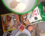 Foto langkah ke 1 dari resep Donat Tanpa Ulen Empuk dan Lembut.