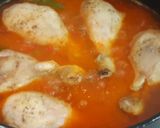 Foto del paso 7 de la receta Jamoncitos de pollo en salsa con un toque de chorizo