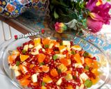 عکس مرحله 2 از دستور 🎀سالاد میوه زمستانی