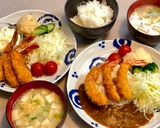 A picture of step 9 of Japanese Shrimp Fry and Miso Soup.