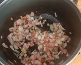 Foto del paso 2 de la receta: Lentejas con tocino y verduras