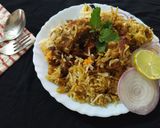 A picture of step 12 of Hyderabadi Chicken Dum Biryani.