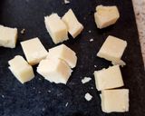A picture of step 1 of My Ham, Cheese and Ricotta cheese Pesto. 😍.