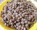 Foto del paso 1 de la receta: Brownie de lentejas y algarroba