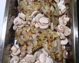 Foto del paso 3 de la receta: Pollo con setas al horno