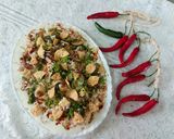 A picture of step 4 of Dahi bara mix chat papry / tasty chatpaty chat.