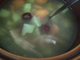 Sup labu siam slowcooker (chinese style)