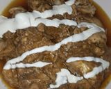 A picture of step 6 of Creamy chicken handi.