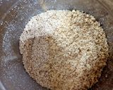 A picture of step 3 of Sesame and Walnut Ladoo.