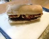 Foto del paso 6 de la receta: Sándwich de caraotas queso y tocinetas