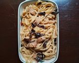 Foto langkah ke 5 dari resep Fettuccini Carbonara.