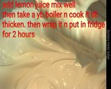 A picture of step 4 of Vermicelli cups with lemon curd cream #Foodies&Friends.