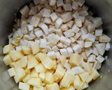 Zellerkrémleves sonkás mozzarellával 👌 recept fázis 1 fotója