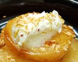 A picture of step 3 of Kesar malpua.