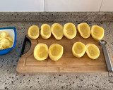 Foto del paso 1 de la receta: Patatas rellenas al horno