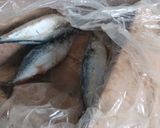 A picture of step 1 of Deep-fried tuna.