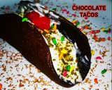 A picture of step 8 of Chocolate tacos.