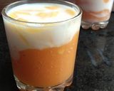 A picture of step 3 of Mango lassi.