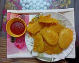 आलू के पकौड़े (Aloo ke pakode recipe in hindi) रेसिपी चरण 4 फोटो