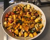 Une image de l'étape 10 de Légumes du jardin à l'agneau,oignon rouge et épices.