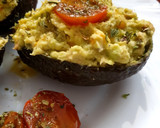 Foto del paso 5 de la receta: Aguacates rellenos de atún y maíz
