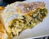 Foto del paso 7 de la receta: TORTA PASCUALINA DE ZAPALLITOS Y BERENJENAS 🍆 🍋🟩🧅🫑🌶️🍻🍽️🍷