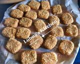 A picture of step 3 of OVEN BAKED CHICKEN NUGGETS:.