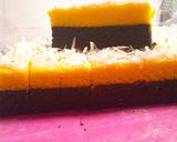 Foto langkah ke 9 dari resep 264. Bolu Coklat Lapis Topping Double Cheese.