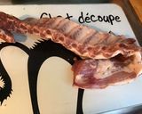 A picture of step 1 of Grilled Pork Ribs with Seaweed, Lemon, and Soy Marinade on the Griddle.