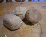 Foto del paso 7 de la receta: Bomba de papa rellenas con jamón y mozzarella