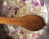 A picture of step 1 of Stirfry macroni.