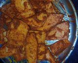 A picture of step 2 of Crispy Suran Fry (vegetarian fish fry).