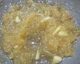 A picture of step 2 of Apple Mawa Burfi.