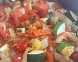 Cukkinis lecsó (vegán) recept fázis 5 fotója